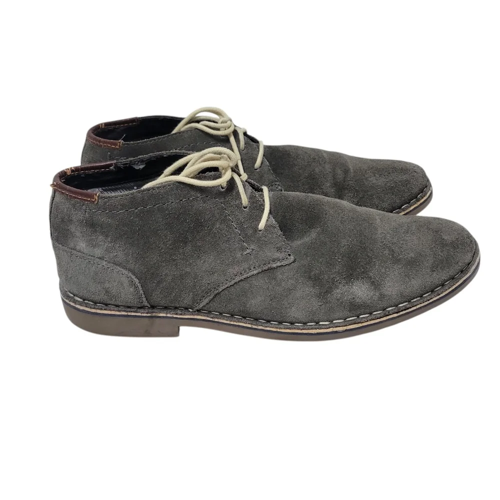 Kenneth Cole Reaction Men's Desert Wind Suede Lace-Up Chukka Boots Size 11M